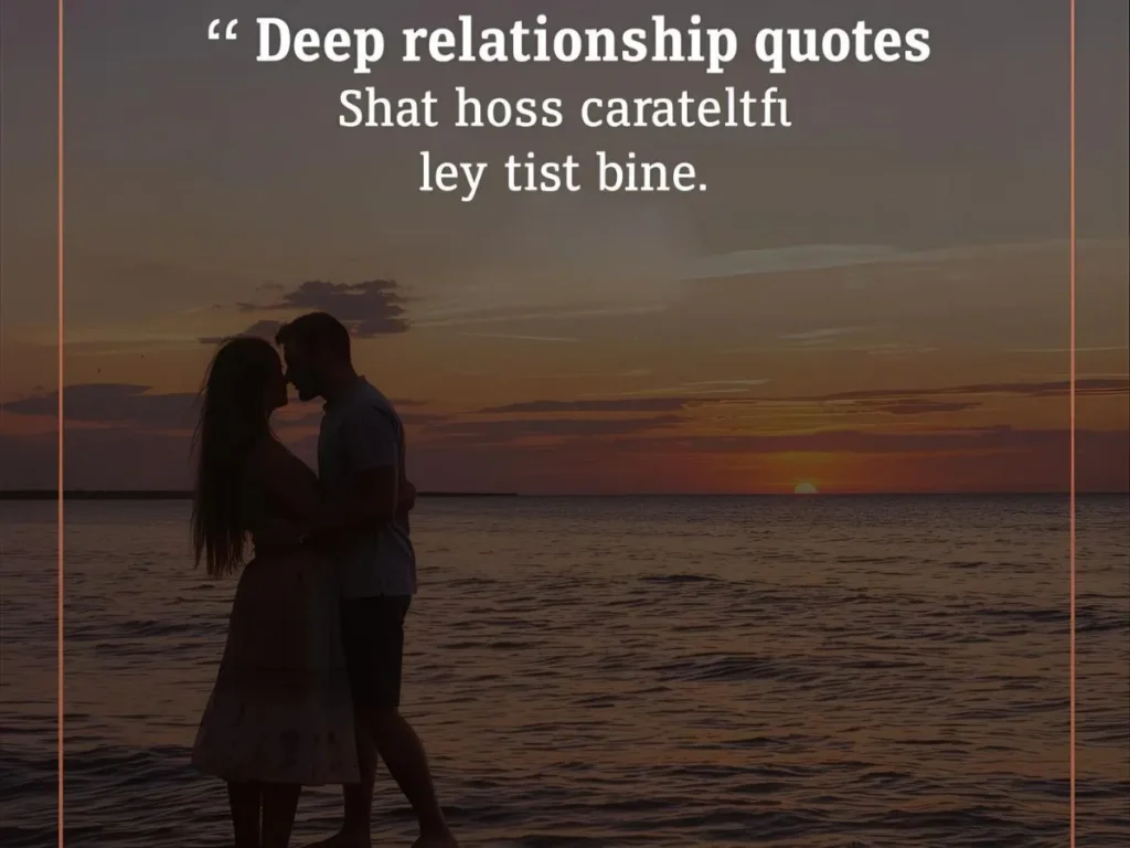 Deep Relationship Quotes That Make You Think