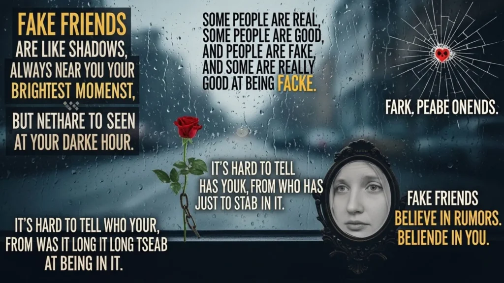  Fake Friends Quotes