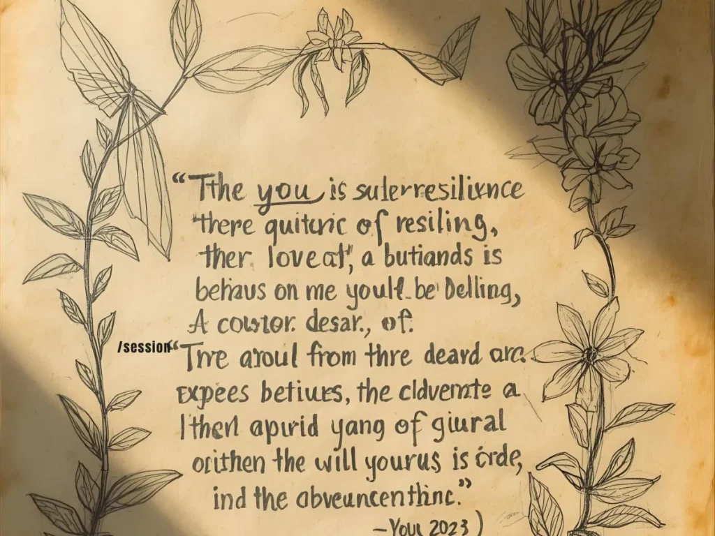 Famous Resilience Thoughts