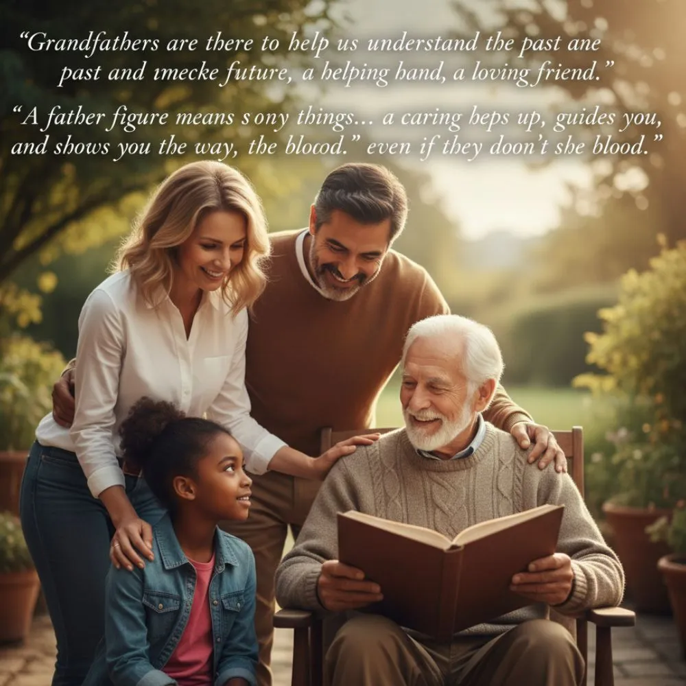 Father’s Day Quotes for Grandfather, Stepfather, & Father Figure