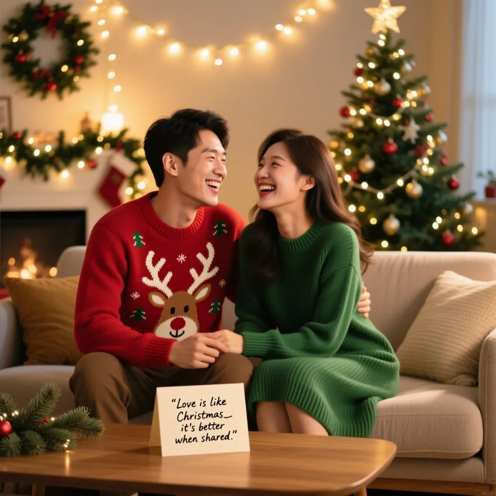 Funny Christmas Quotes for Couples