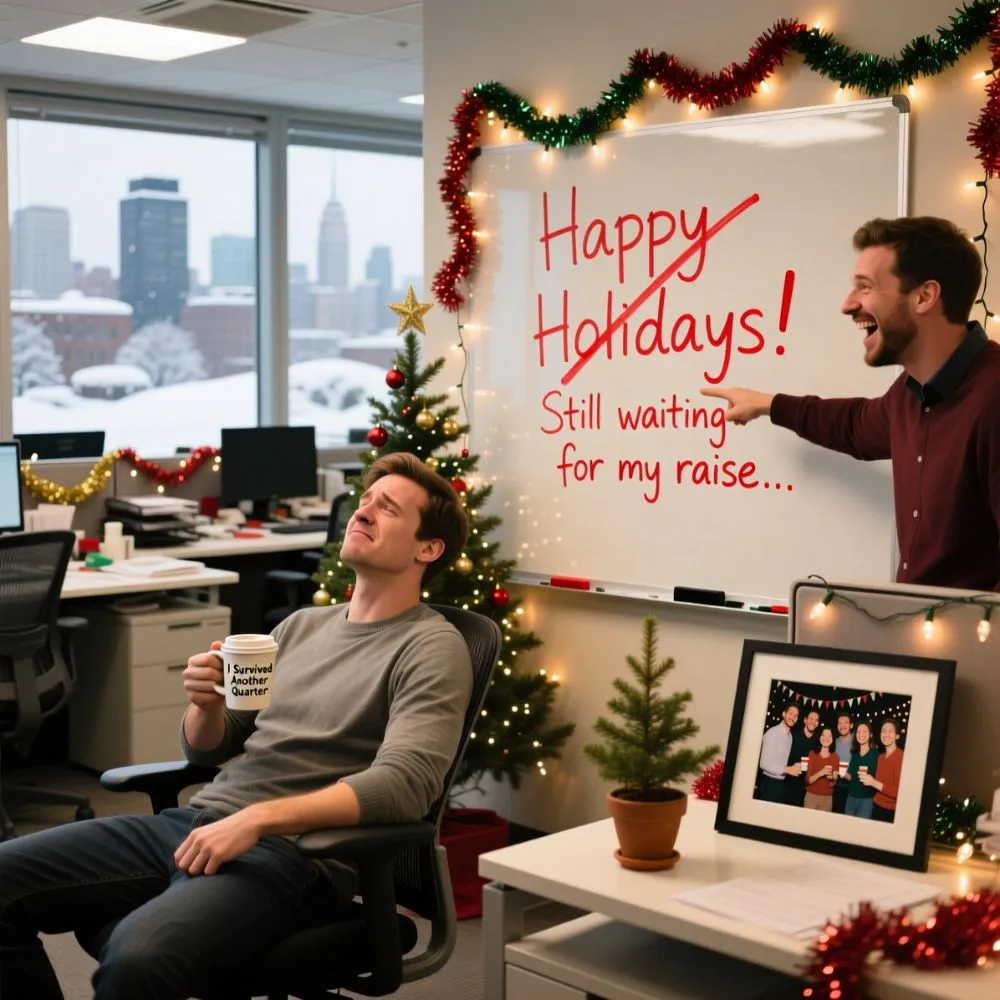 Funny Christmas Quotes for Office and Work