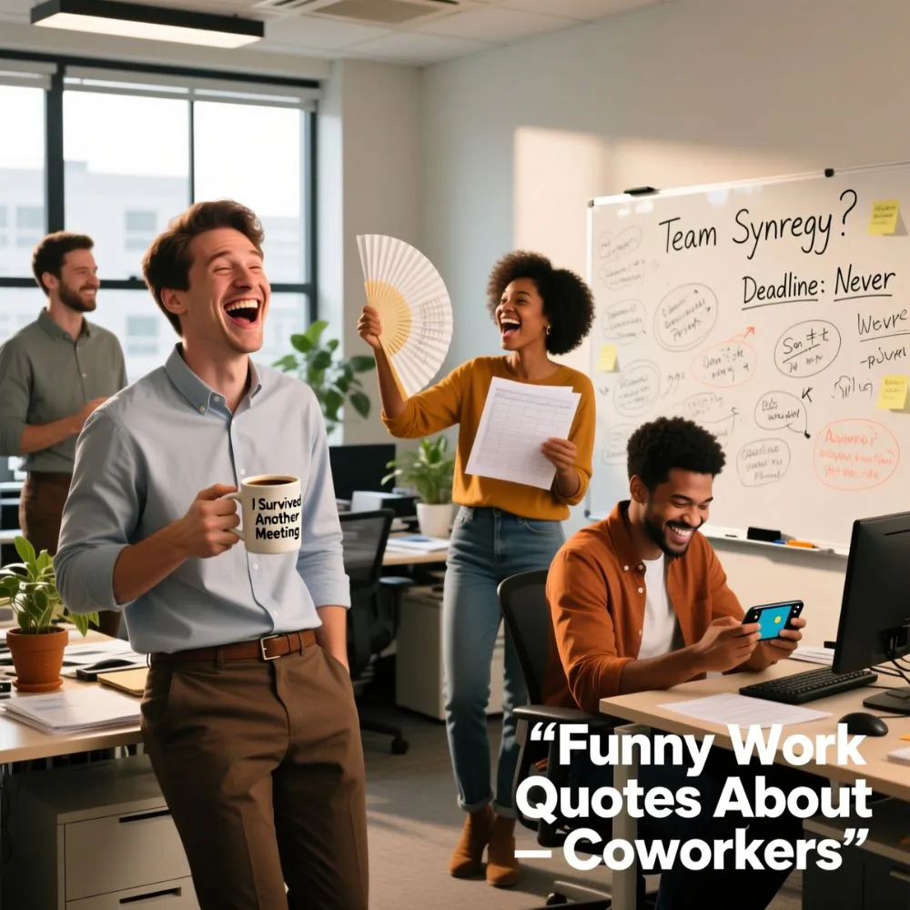Funny Work Quotes About Coworkers