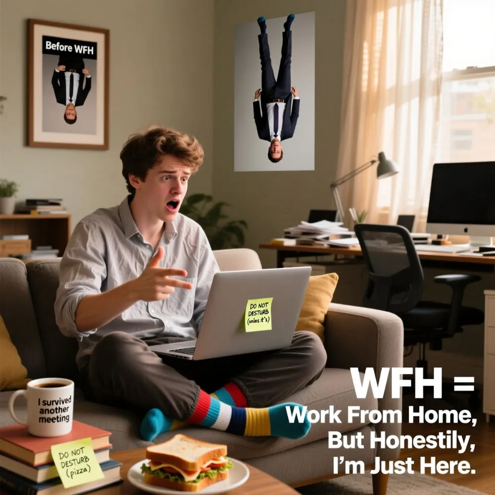 Funny Work Quotes About Work From Home