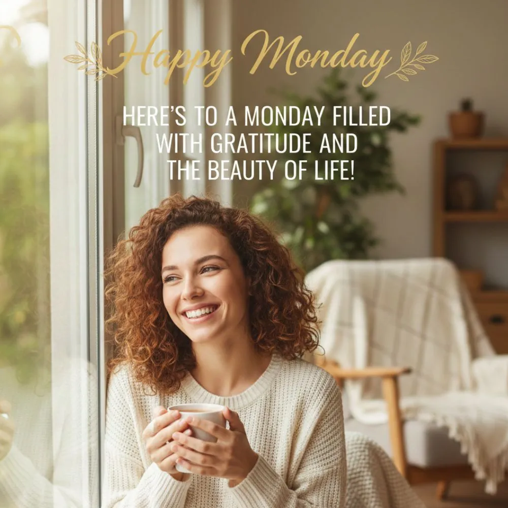 Happy Monday Quotes About Life and Gratitude