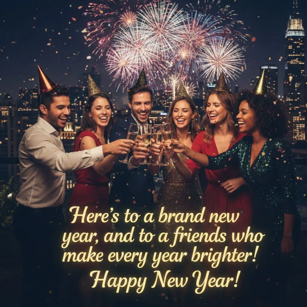 Happy New Year Quotes for Friends