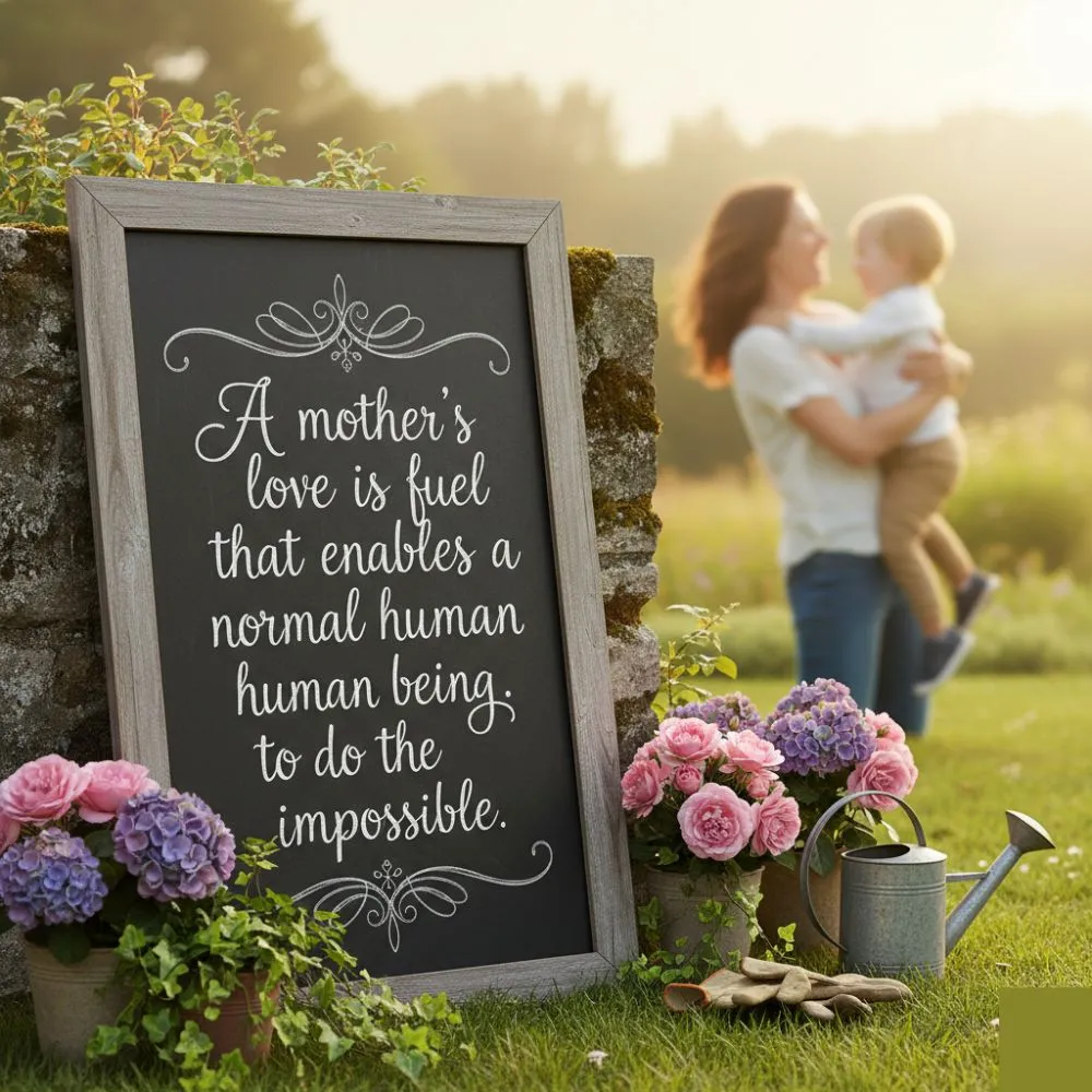 Heartfelt Mother Quotes About Unconditional Love