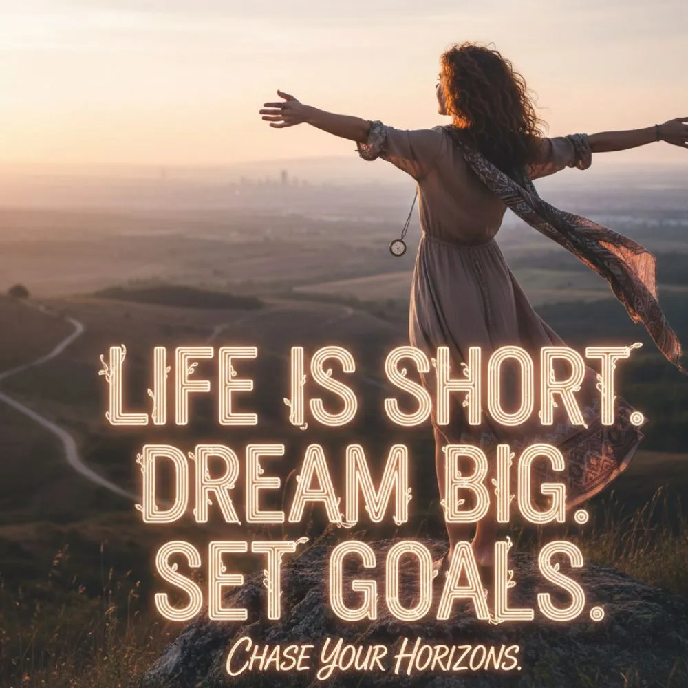 Life Is Short Quotes About Dreams and Goals