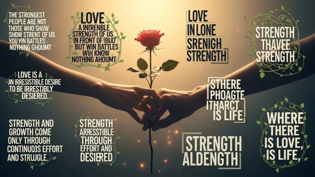  Quotes About Strength and Love
