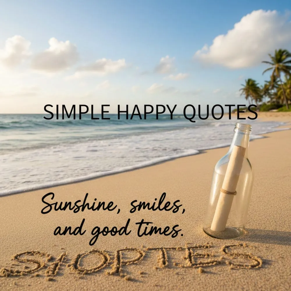 Simple Happy Quotes