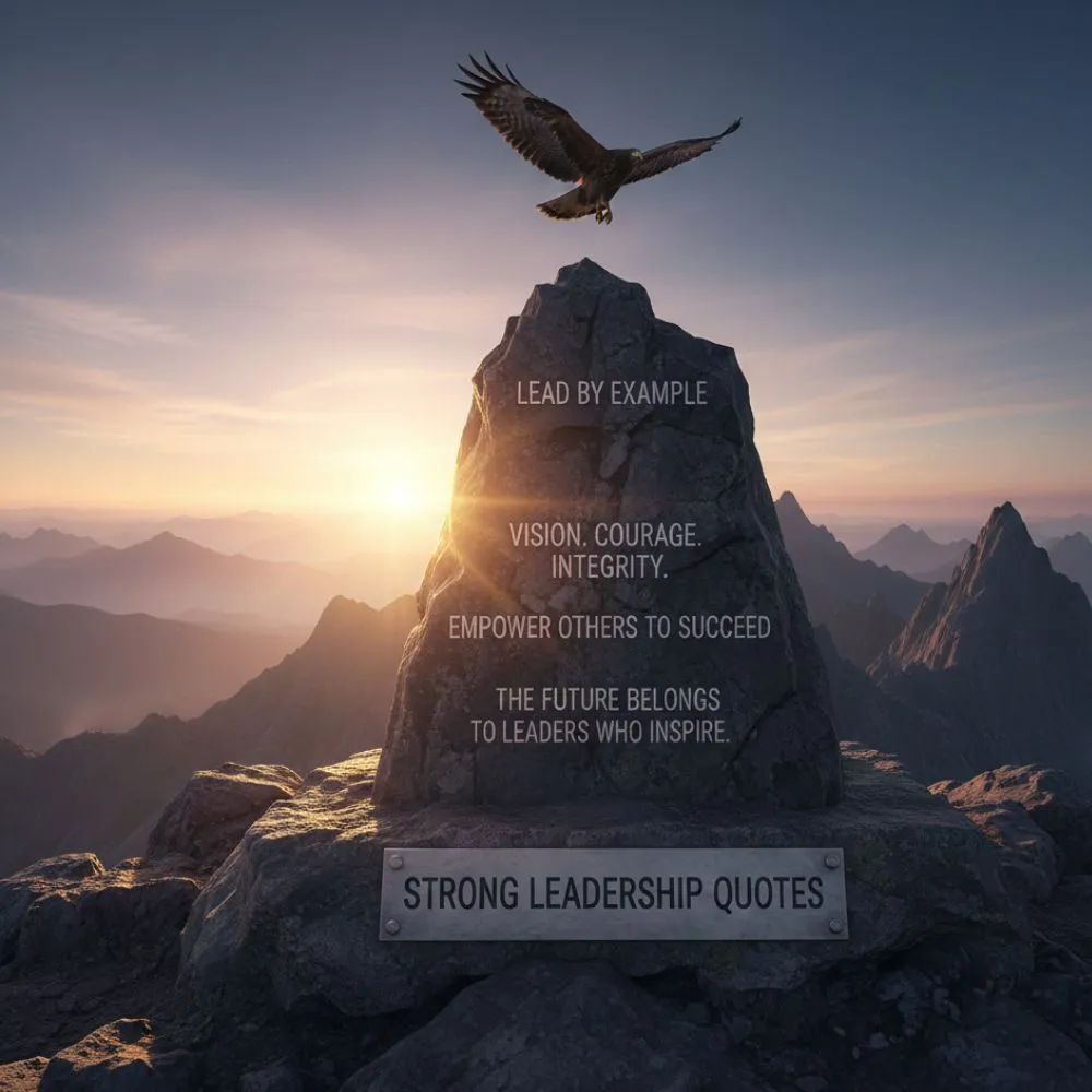Strong Leadership Quotes