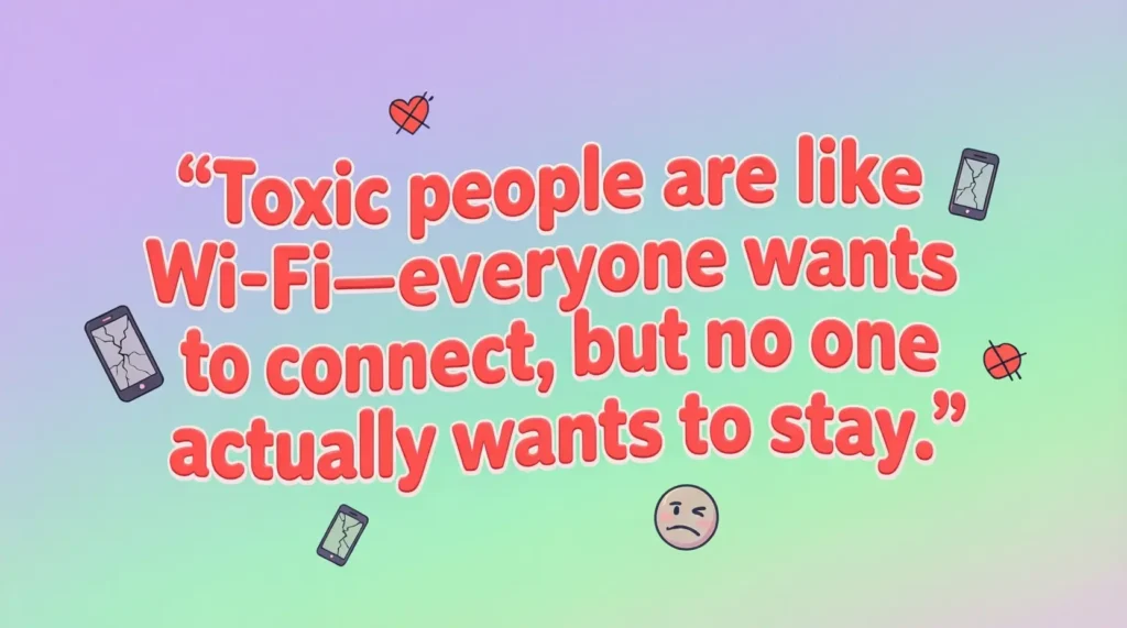 Toxic people quotes short funny