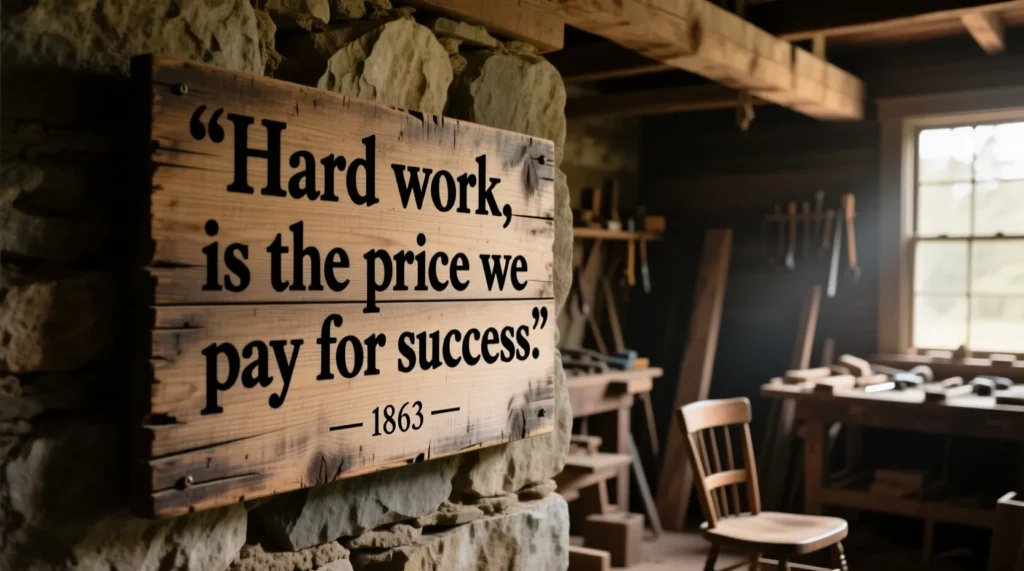 Abraham Lincoln Quotes About Hard Work