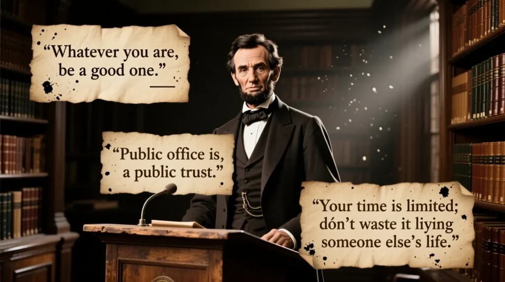 Abraham Lincoln Quotes About Leadership