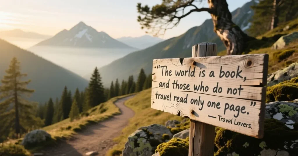 Adventure Quotes for Travel Lovers