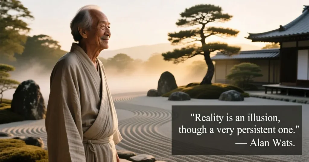 Alan Watts Quotes on Reality and Illusion