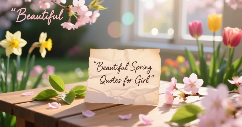 Beautiful Spring Quotes