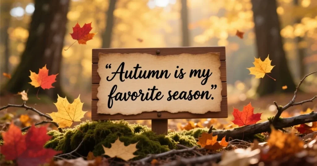 Cute Fall Quotes