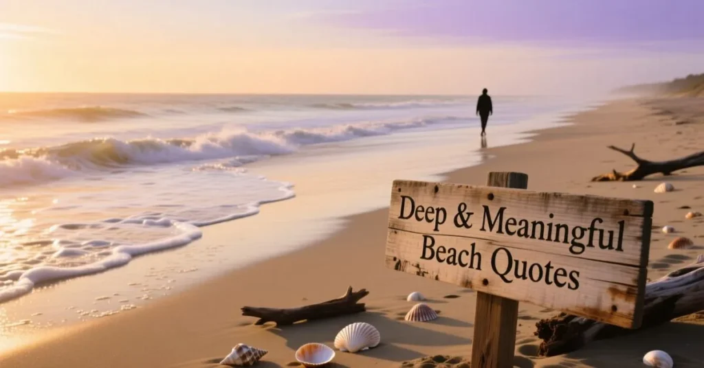 Deep & Meaningful Beach Quotes