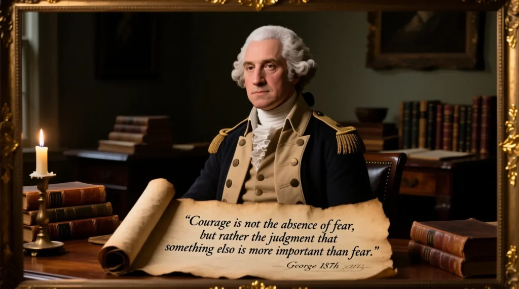 George Washington Quotes About Courage and Strength