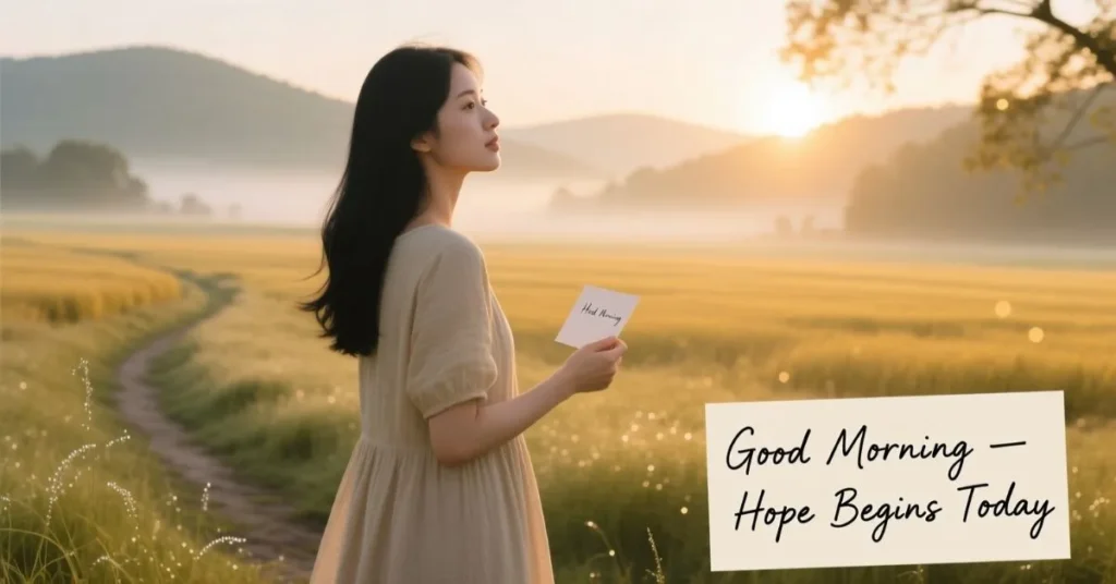 Good Morning Quotes for Hope and New Beginnings