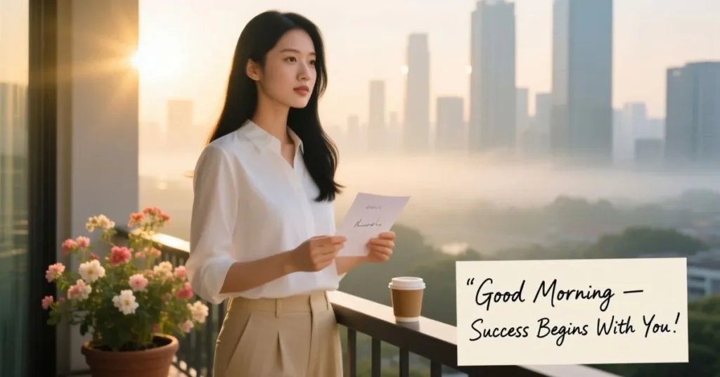 Good Morning Quotes for Motivation and Success