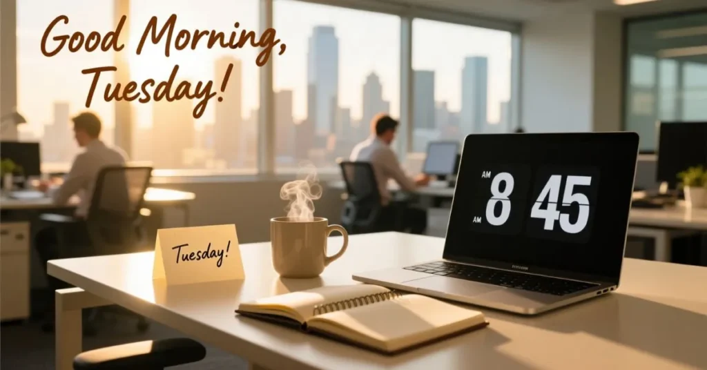 Good Morning Tuesday Quotes for Work