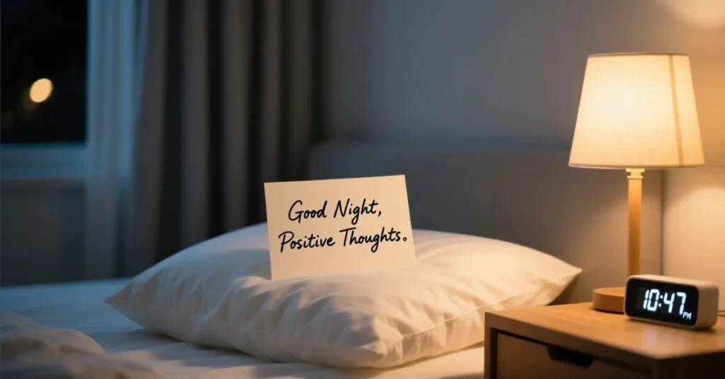 Good Night Positive Quotes