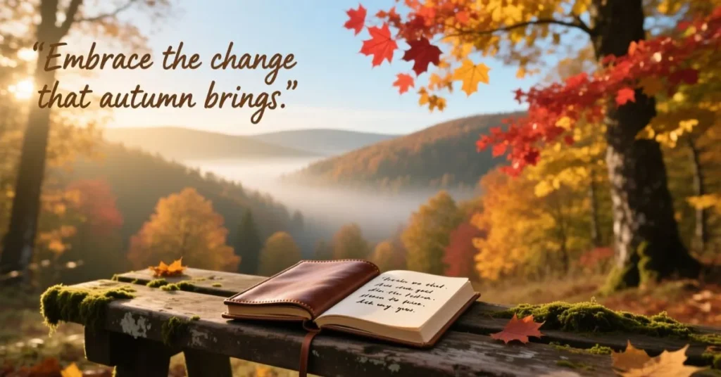 Inspirational Fall Quotes