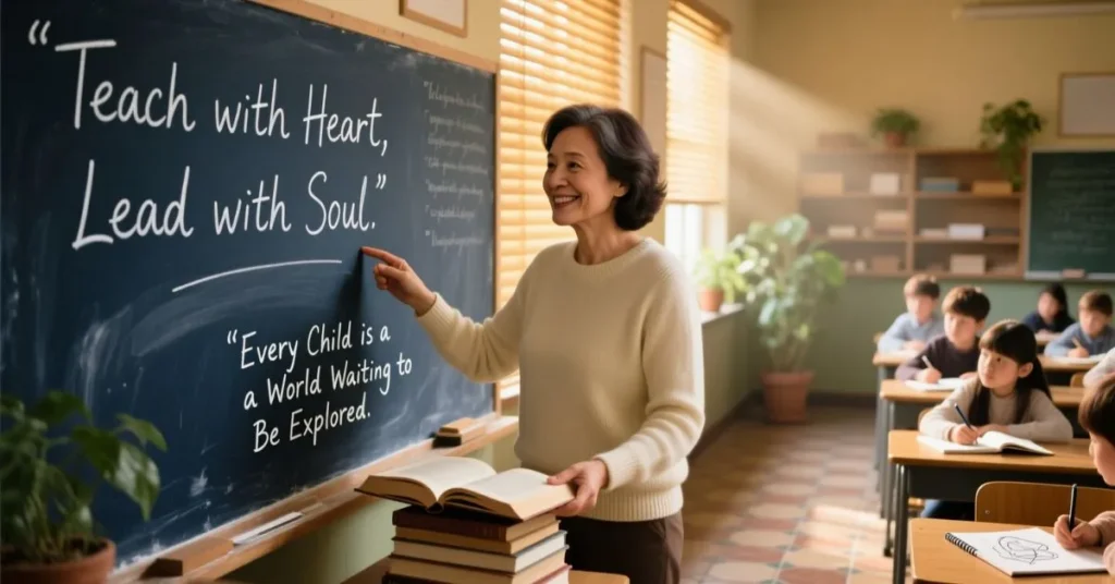 Motivational Education Quotes for Teachers