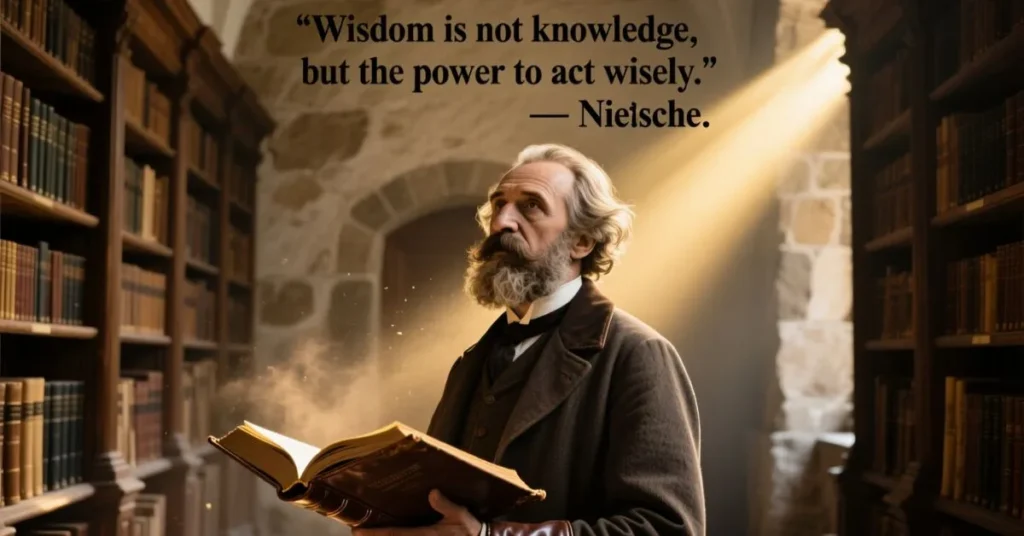 Nietzsche Quotes on Wisdom and Knowledge