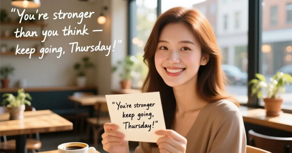 Positive Thursday Motivation Quotes