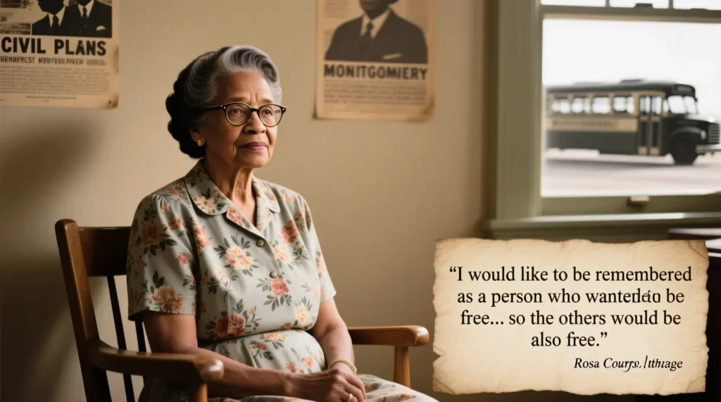 Rosa Parks Quotes About Courage