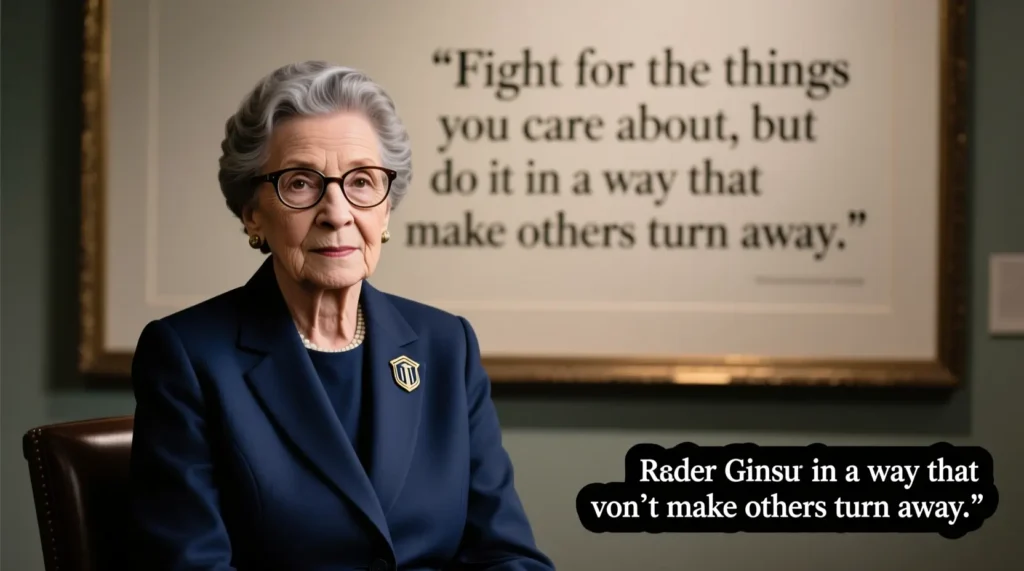 Ruth Bader Ginsburg Quotes on Leadership and Change