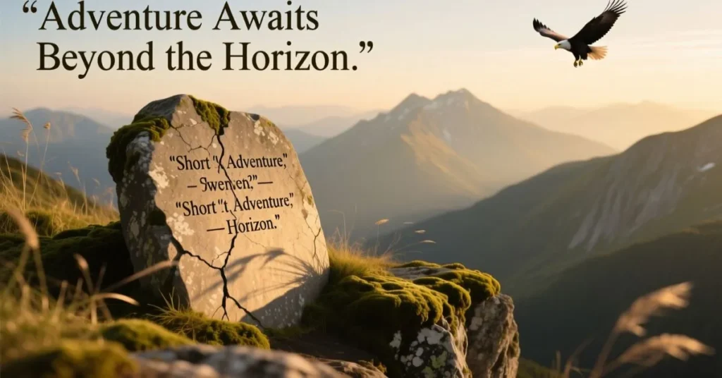 Short Adventure Quotes