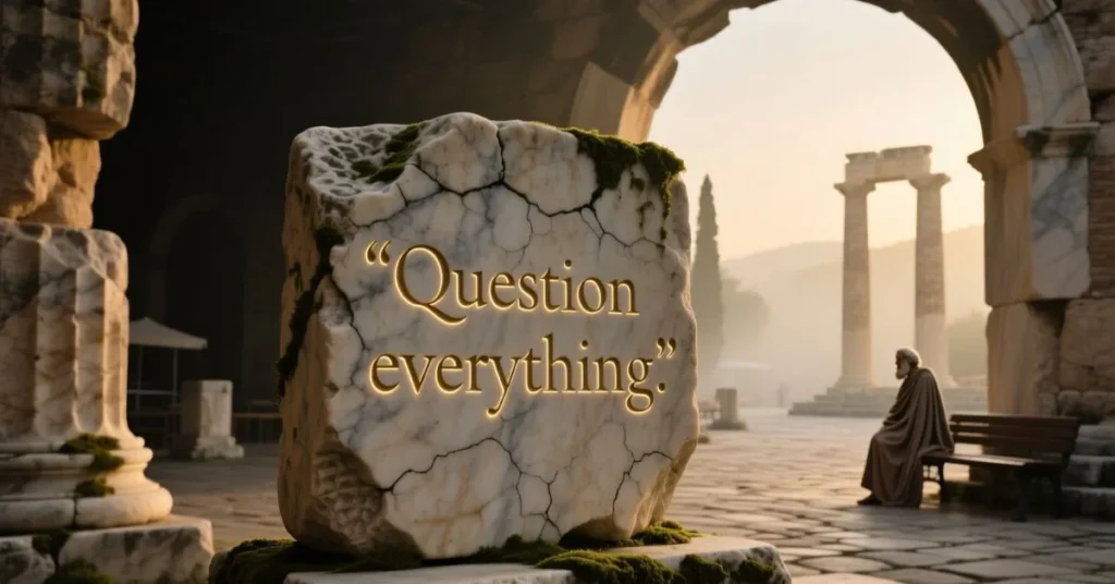 Socrates Quotes About Questioning Everything