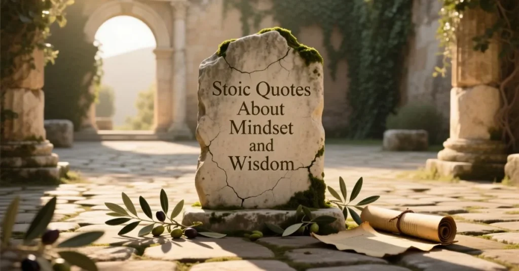 Stoic Quotes About Mindset and Wisdom