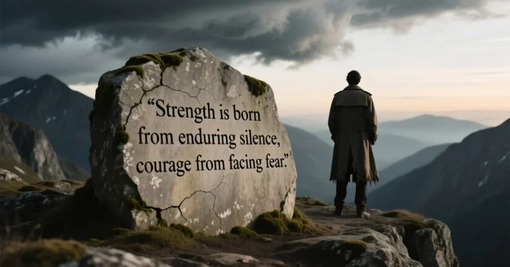 Stoic Quotes About Strength and Courage