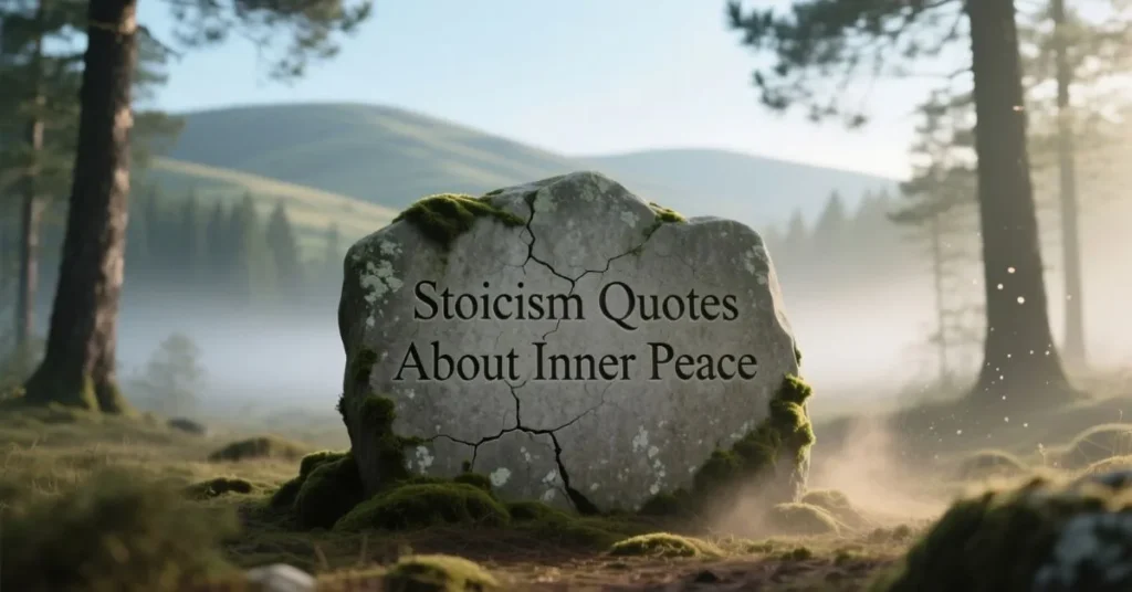 Stoicism Quotes About Inner Peace
