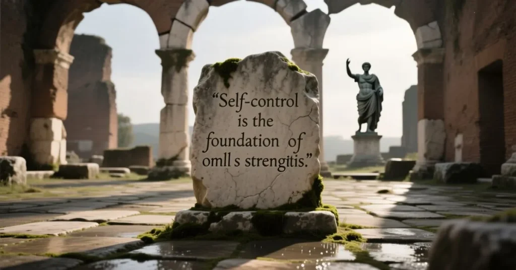 Stoicism Quotes About Self-Control