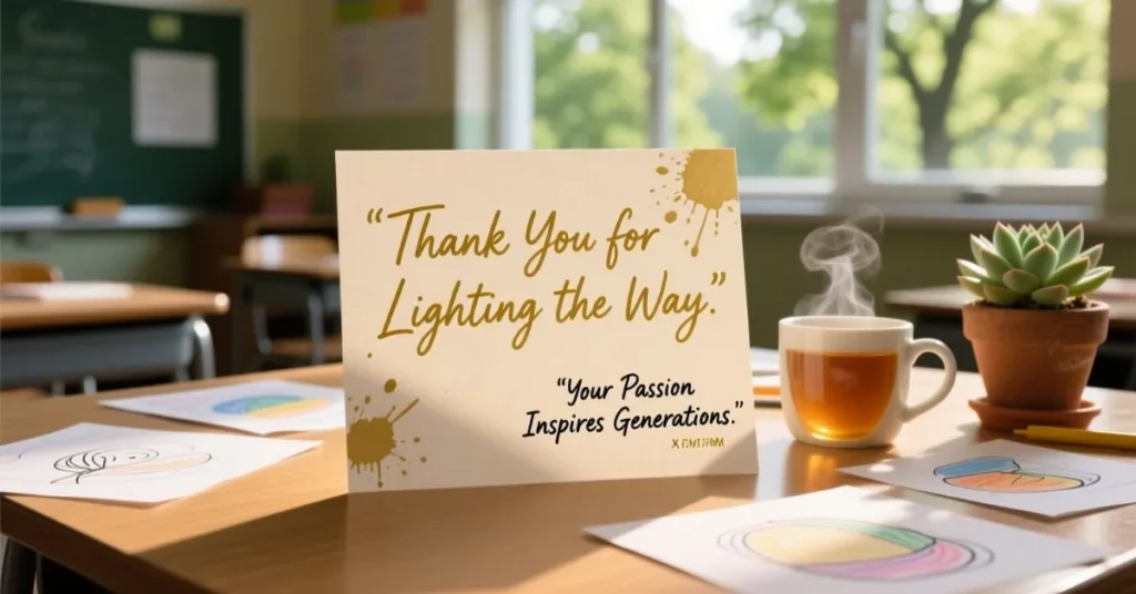 Teacher Appreciation Quotes for Cards