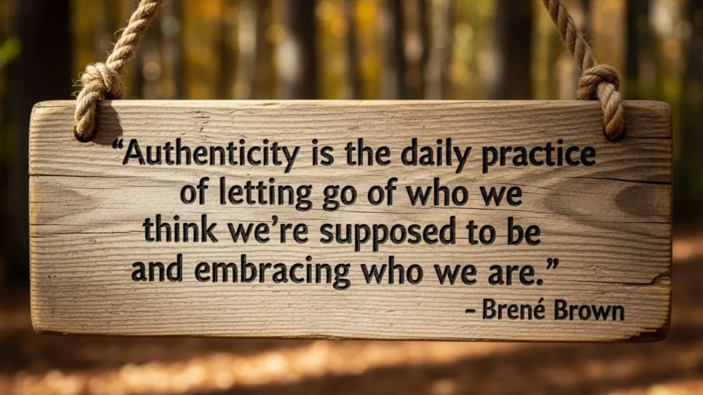 Brené Brown Quotes on Authentic Living