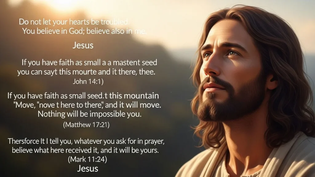 Jesus Quotes About Faith and Trust