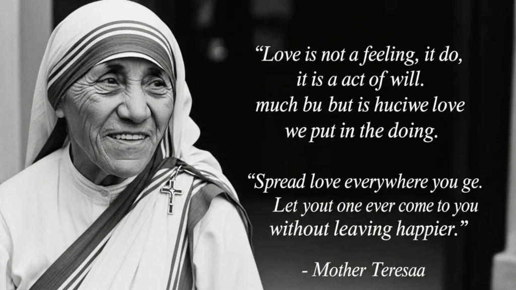 Mother Teresa Quotes About Love