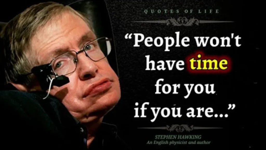 Stephen Hawking Quotes About Time