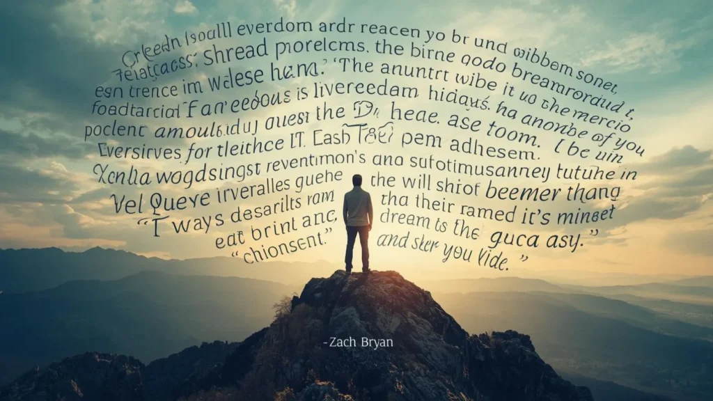 Zach Bryan Quotes About Freedom and Dreams