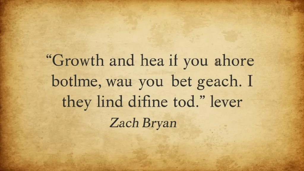  Zach Bryan Quotes About Healing and Growth