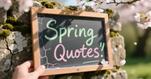 Spring Quotes